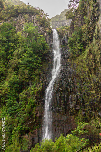 Trekking of 25 fontes and Risco Waterfall in Madeira  Portugal 