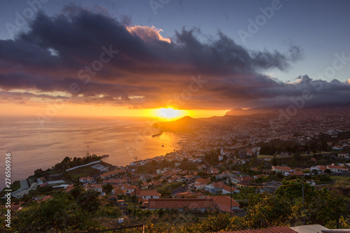 Views of Funchal from Miradouro das Neves in Madeira (Portugal) photo