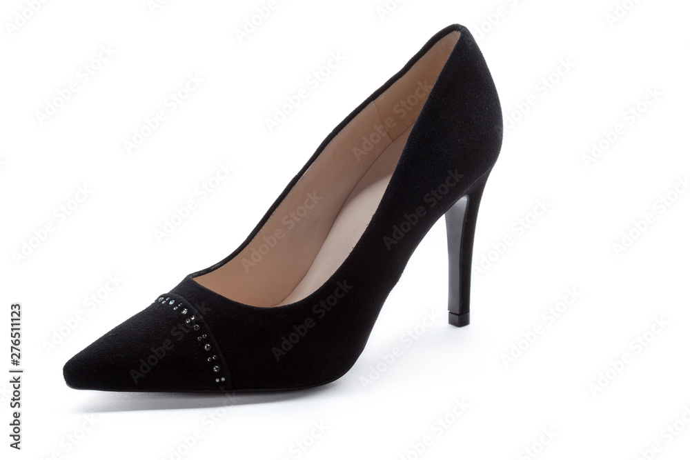 Woman high heels shoes isolated on white background Woman high heels shoes isolated on white background