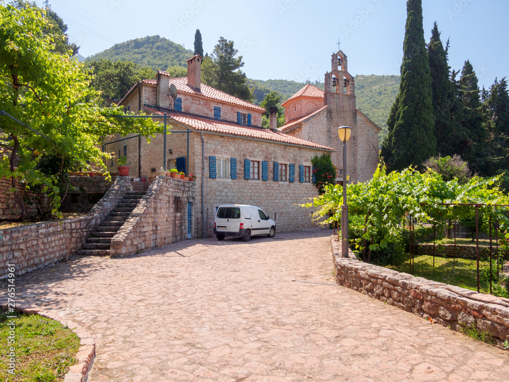 The Holy Trinity Church of the Praskvica Monastery, Celobrdo, Montenegro.