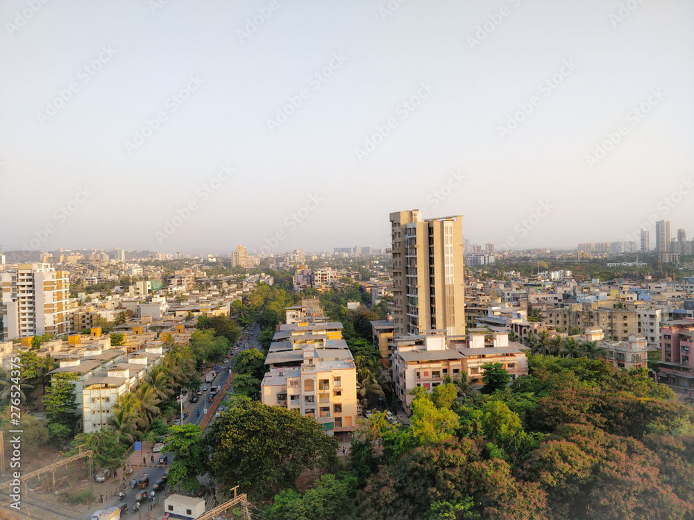 Obraz premium Navi Mumbai City Scape view