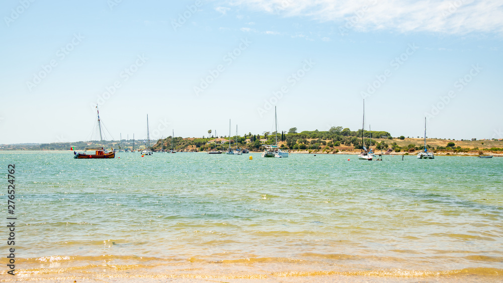 Obraz premium Algarve - Hafen von Alvor (06/2019)