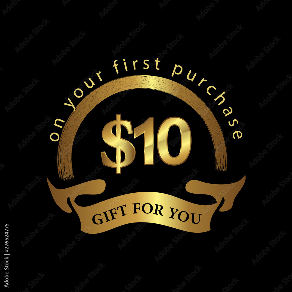 Gift for you stock label, golden label. EPS file available. Gift for you stock label, golden label. EPS file available.