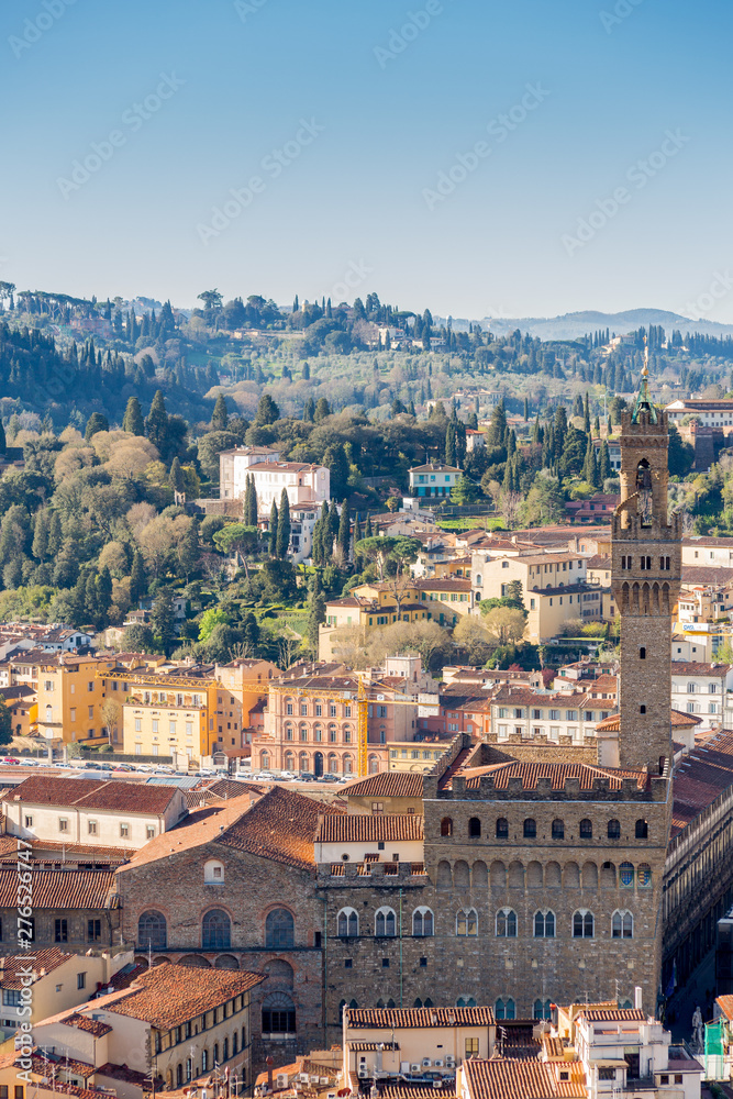Florence view from the Dome, Italy