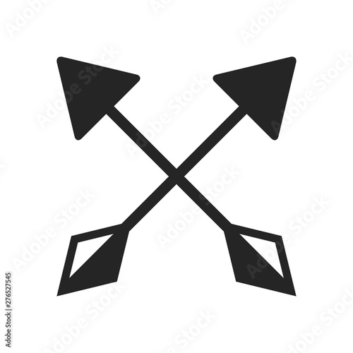 cross arrows or bows symbol