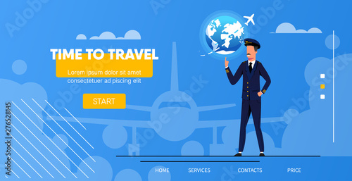 Pilot and stewardess staying 
