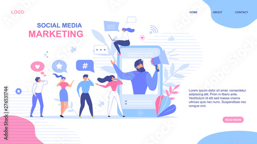 Landing Page Design for Social Media Marketing