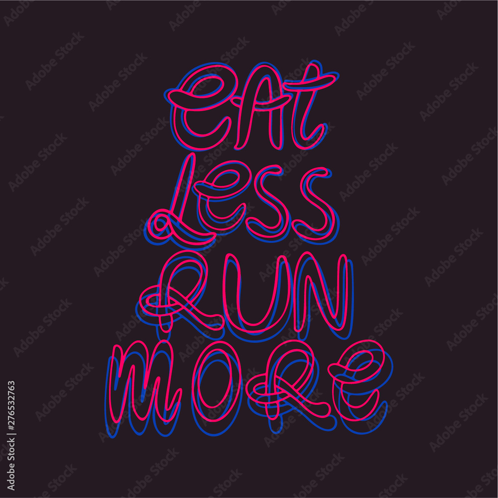 Modern vector Lettering phrase Modern vector Lettering phrase