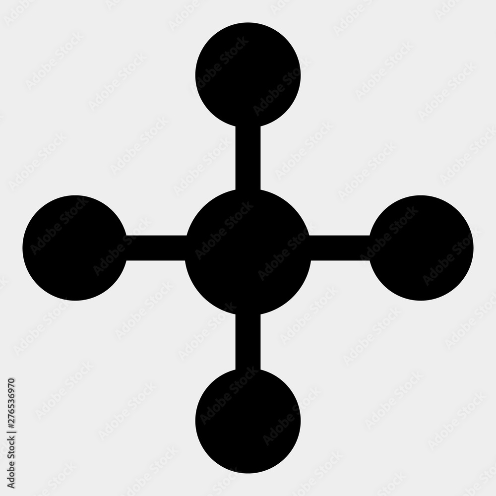 Mesh node raster pictogram. Illustration contains flat mesh node iconic symbol isolated on a white background.
