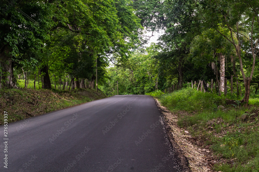 Road, Guanacaste, Costa Rica.