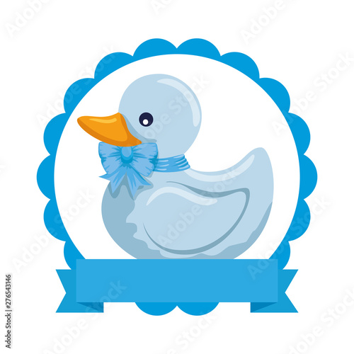 little rubber duck toy icon