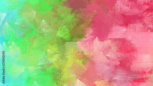 brushed grunge background with dark khaki, pastel green and moderate pink color. dirty abstract art. use it as wallpaper or graphic element for poster, canvas or creative illustration