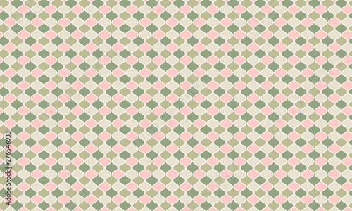 Illustration material of moroccan pattern