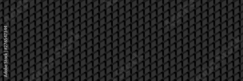 Trendy widescreen geometric background in isometric style. A wall of cubes. Seamless option.