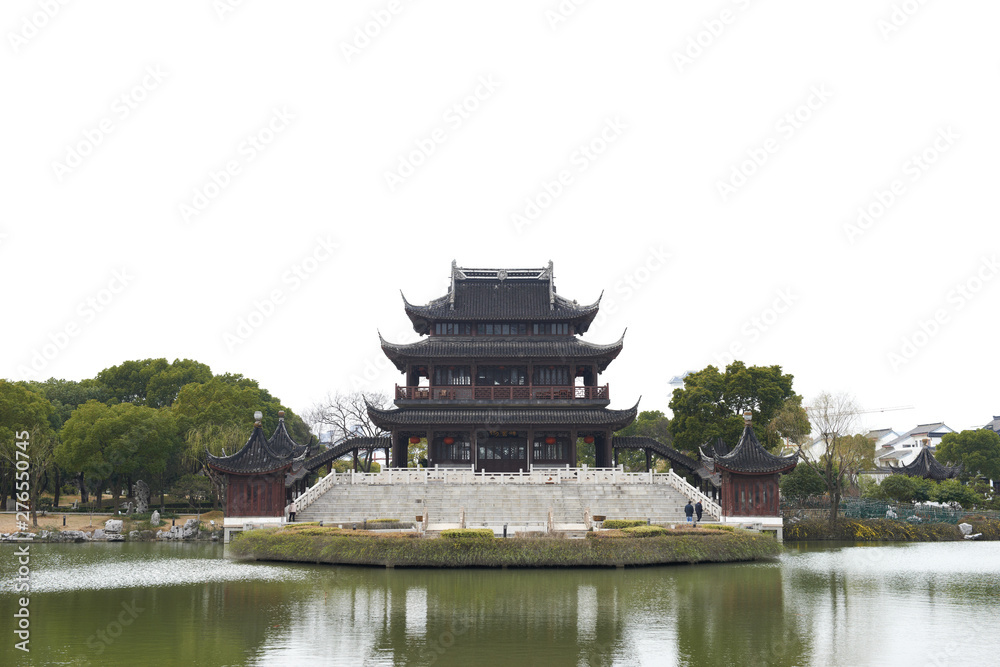 A famous tourist destination in Suzhou, China. A famous tourist destination in Suzhou, China.