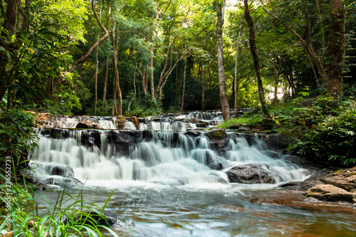 Sam Lan Waterfall National Park Saraburi Province from Thailand,The beauty of waterfalls and forests