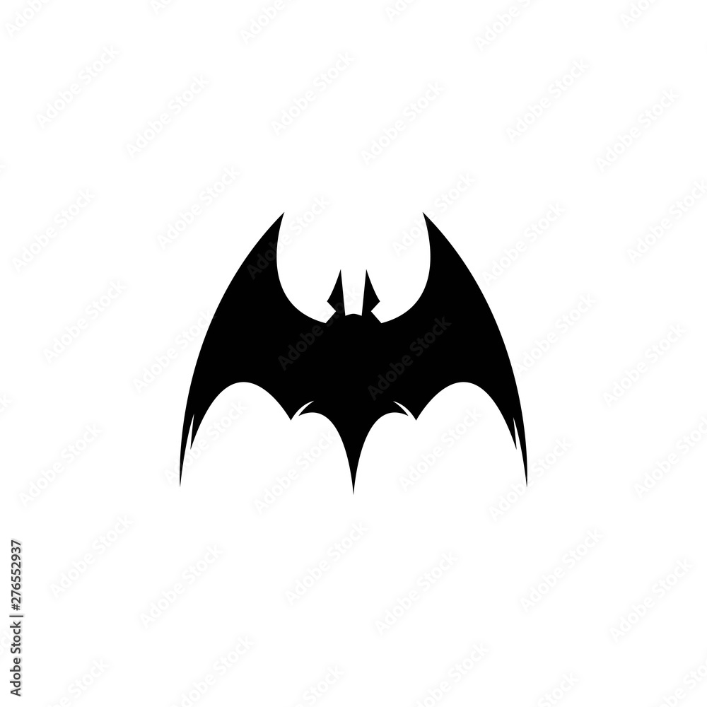 bat ilustration vector icon logo template bat ilustration vector icon logo template