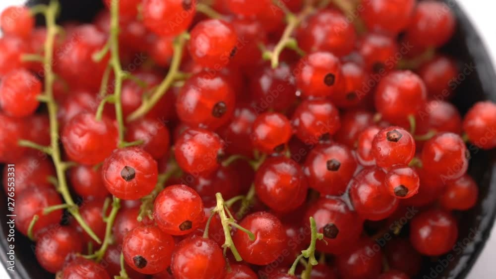 background with fresh and sweet red currant background with fresh and sweet red currant