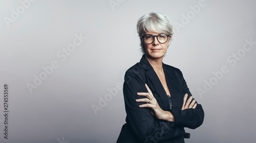 Woman entrepreneur in formal clothes
