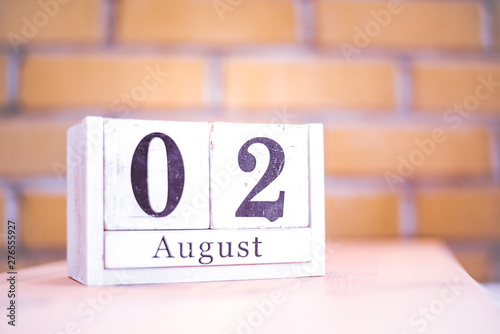 2nd of August - August 2 - Birthday - International Day - National Day
