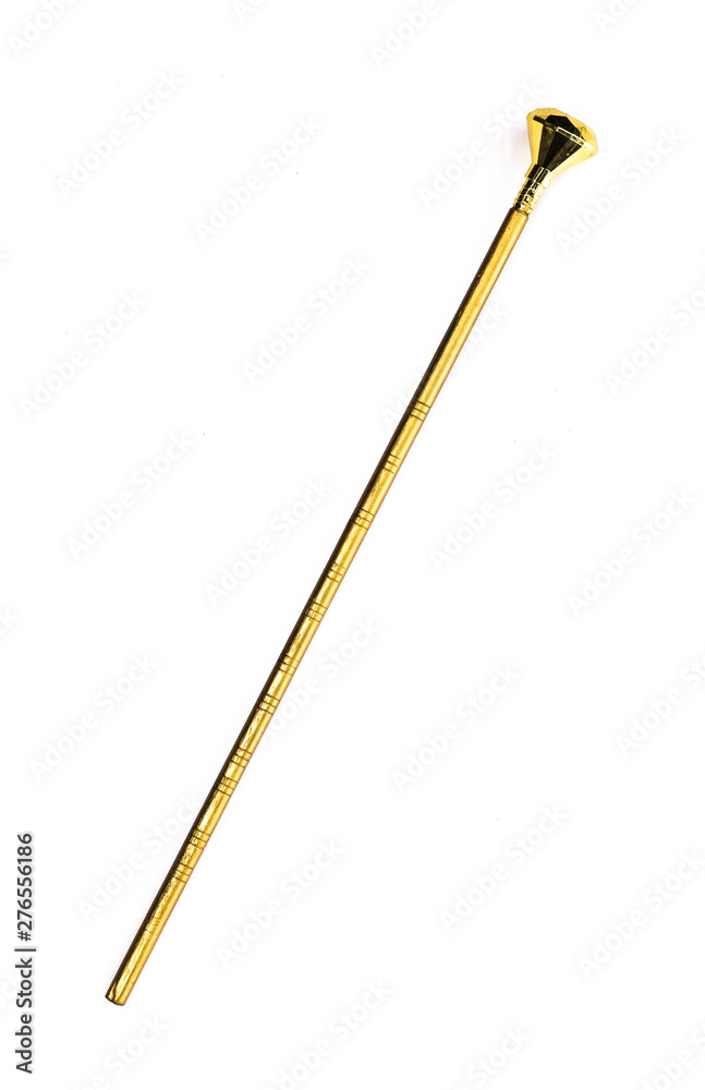 golden magic wand, magic staff golden magic wand, magic staff
