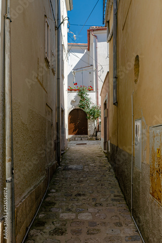 narrow street in old town © coffeinlix 