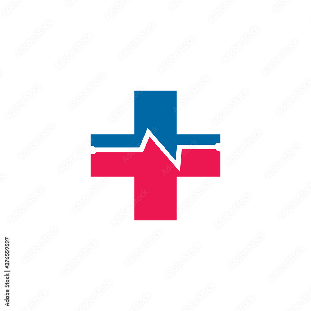 Medical and health care logo design vector template Medical and health care logo design vector template