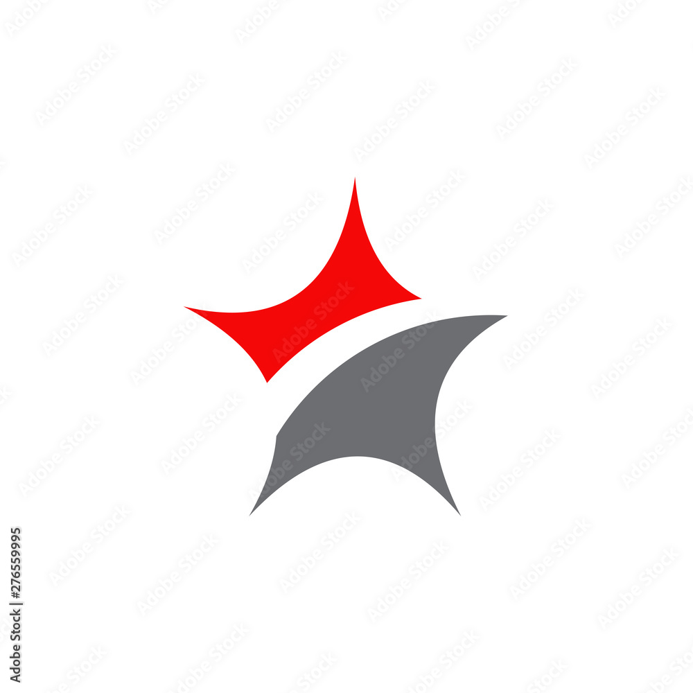 Stars icon logo design vector template Stars icon logo design vector template