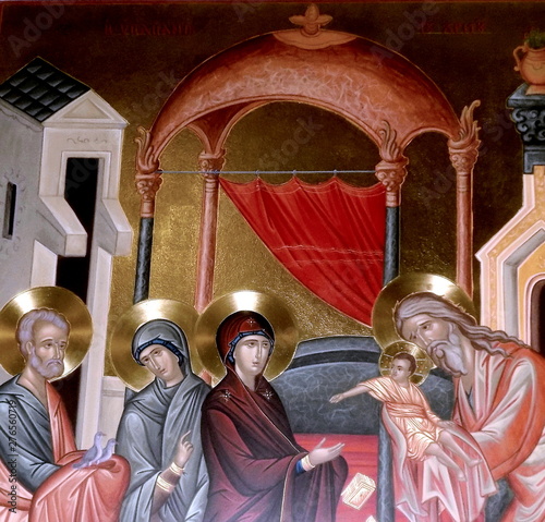 Wallpaper Mural icon from an old Greek church Torontodigital.ca