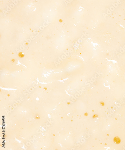White dough as an abstract background