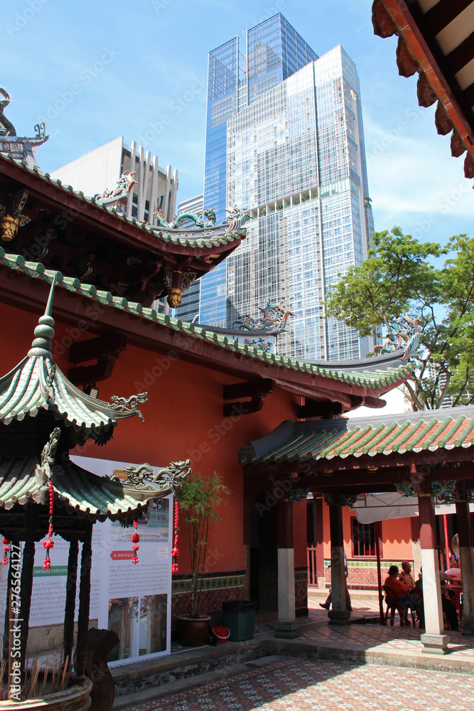 buddhist and chinese temple (Thian Hock Keng) in singapore buddhist and chinese temple (Thian Hock Keng) in singapore