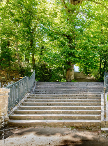 Walking through the Public Park of La Granja  located north of Madrid  90 kilometers away in the province of Segovia  there is a large public park of great tourist attraction 