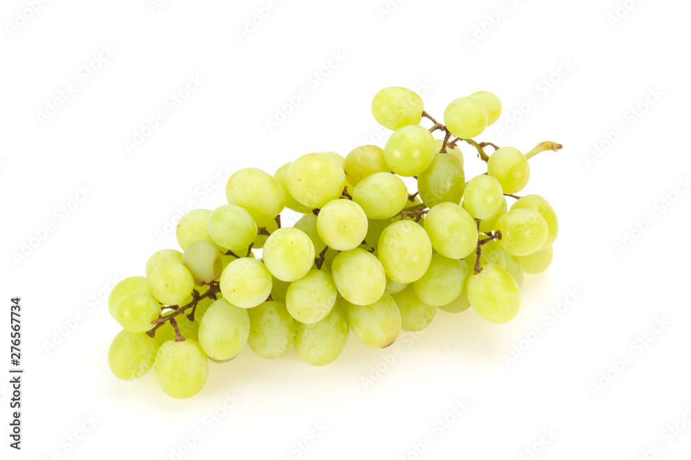 Sweet ripe Green grape branch