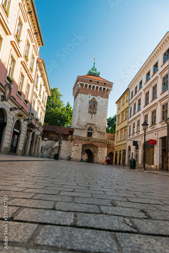 Florian gate in Krakow
