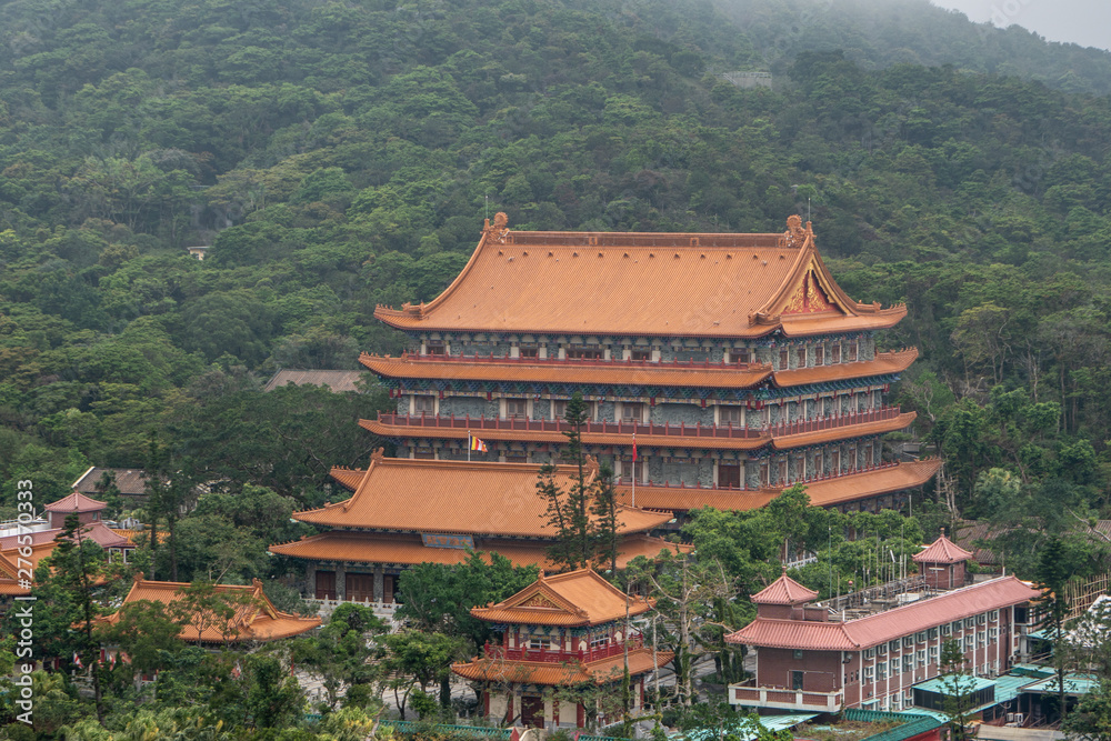 Po Lin Monastery in Hong Kong