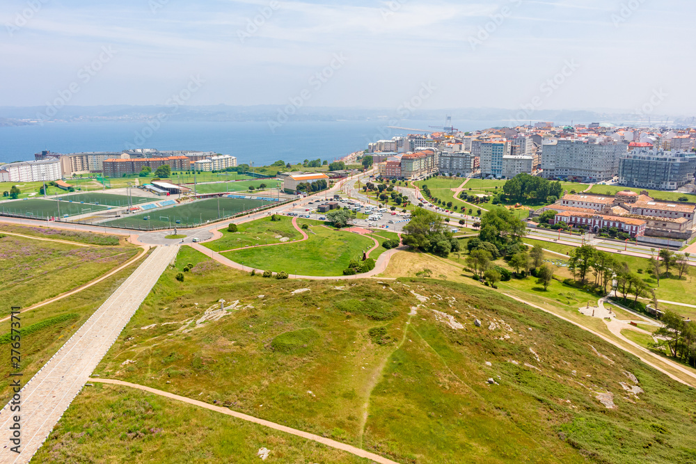 View of the La Torre Sports Center