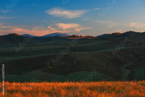 Beauty summer evening in th...