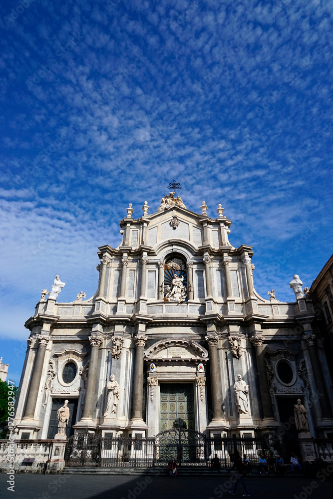 cathedral of Santa Agatha in Catania