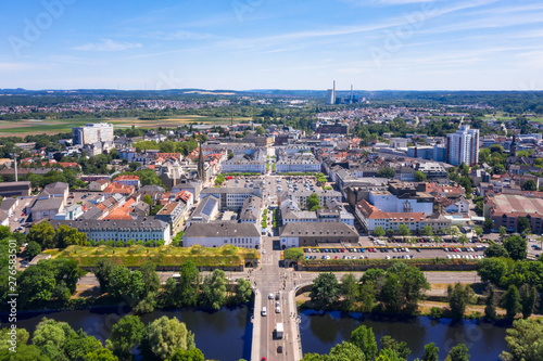 Stadtteil Saarlouis Luftbild Saarland 