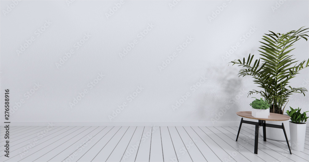 mock up empty room white wall background. 3d rendering mock up empty room white wall background. 3d rendering
