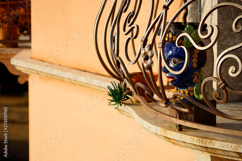 Decoration in Castelmola photo