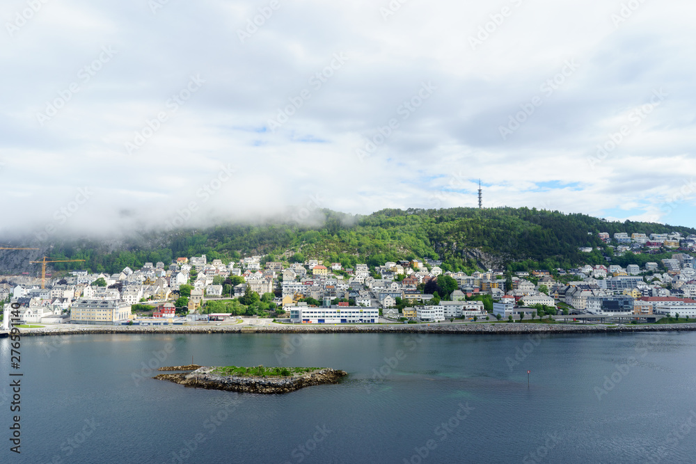 Fototapeta premium Entrance to the Ålesund bay