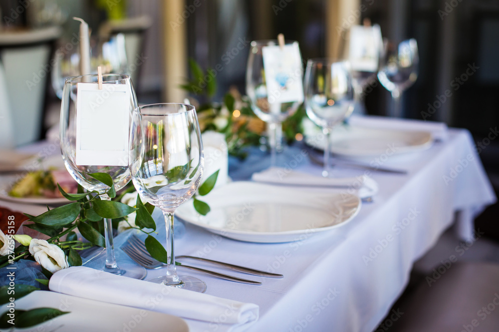 food and drink on the table