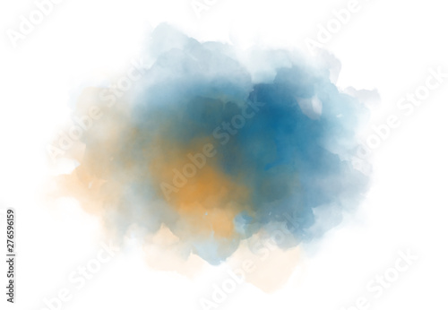 Abstract watercolor digital art painting soft focus for texture background