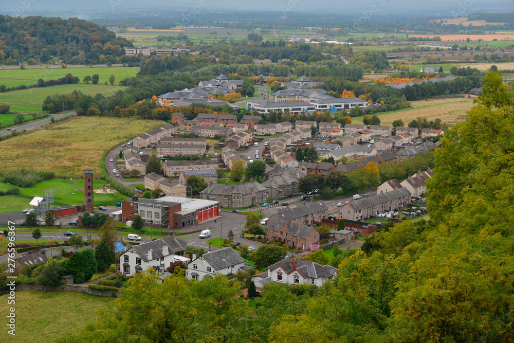 view from the Stirling Castle;England