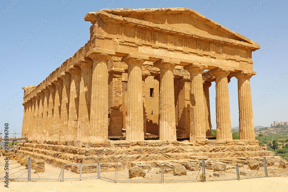 Temple of Concordia, Valley of the Temples, Agrigento, Sicily, Italy