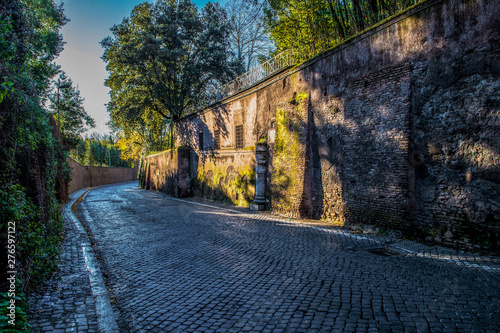 old road in Rome