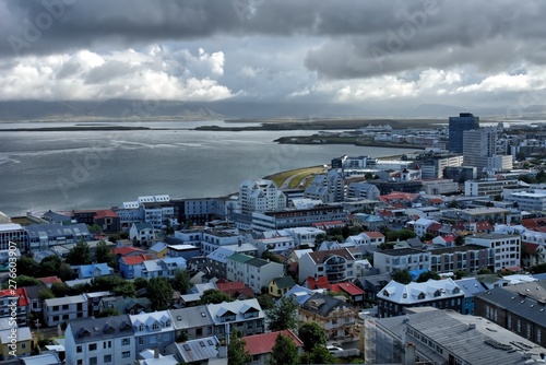 Panorama of Reykjavík  -  the capital and largest city of Iceland #276603907