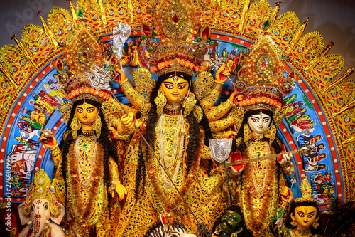 Durga Statue in Kolkata, India