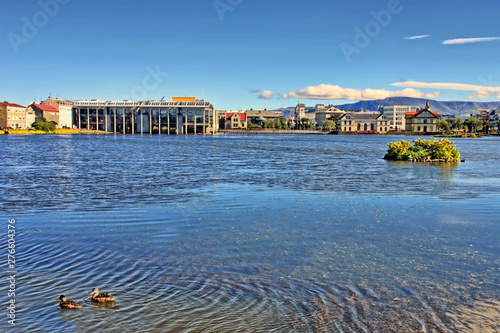 Panorama of Reykjavík  -  the capital and largest city of Iceland #276604376